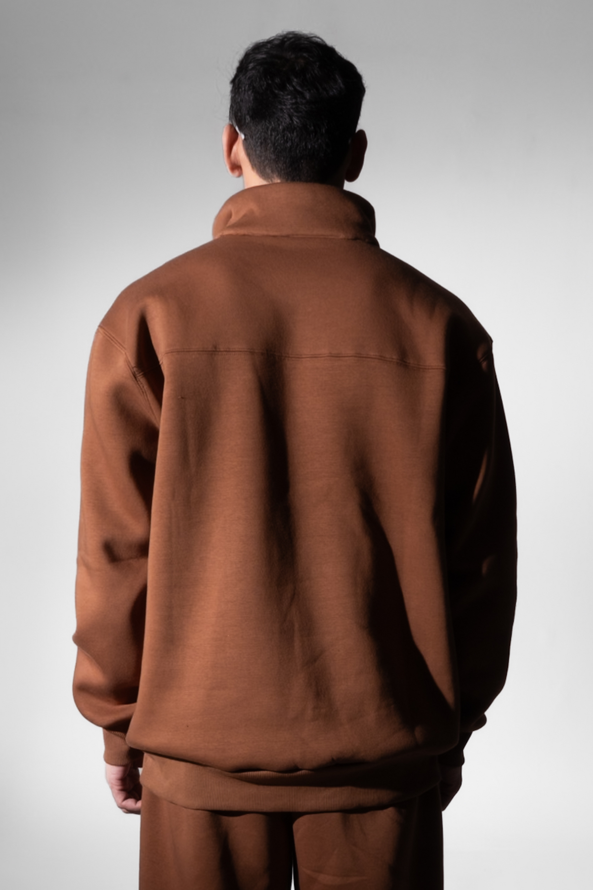 Zip-top Caramel Sweatshirt