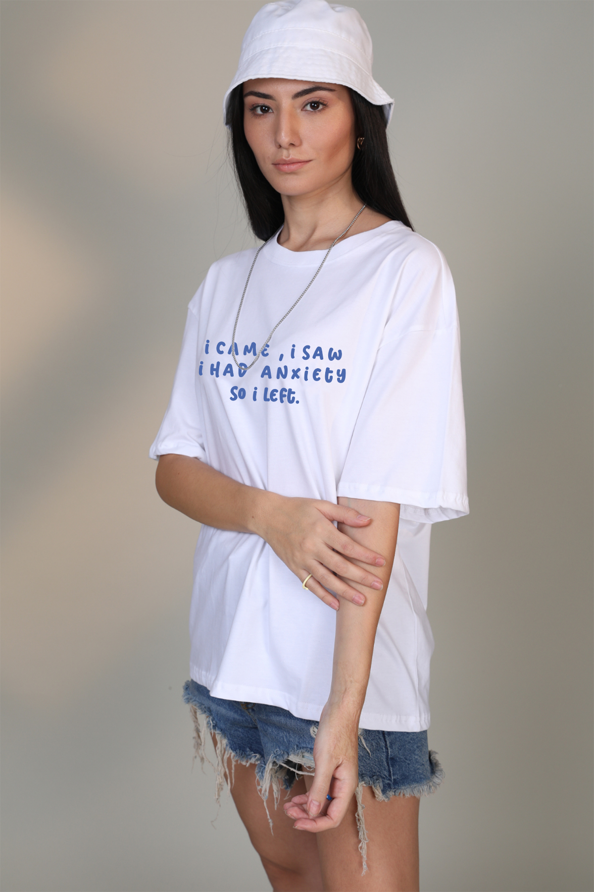 I Had Anxiety- Oversized T-Shirt