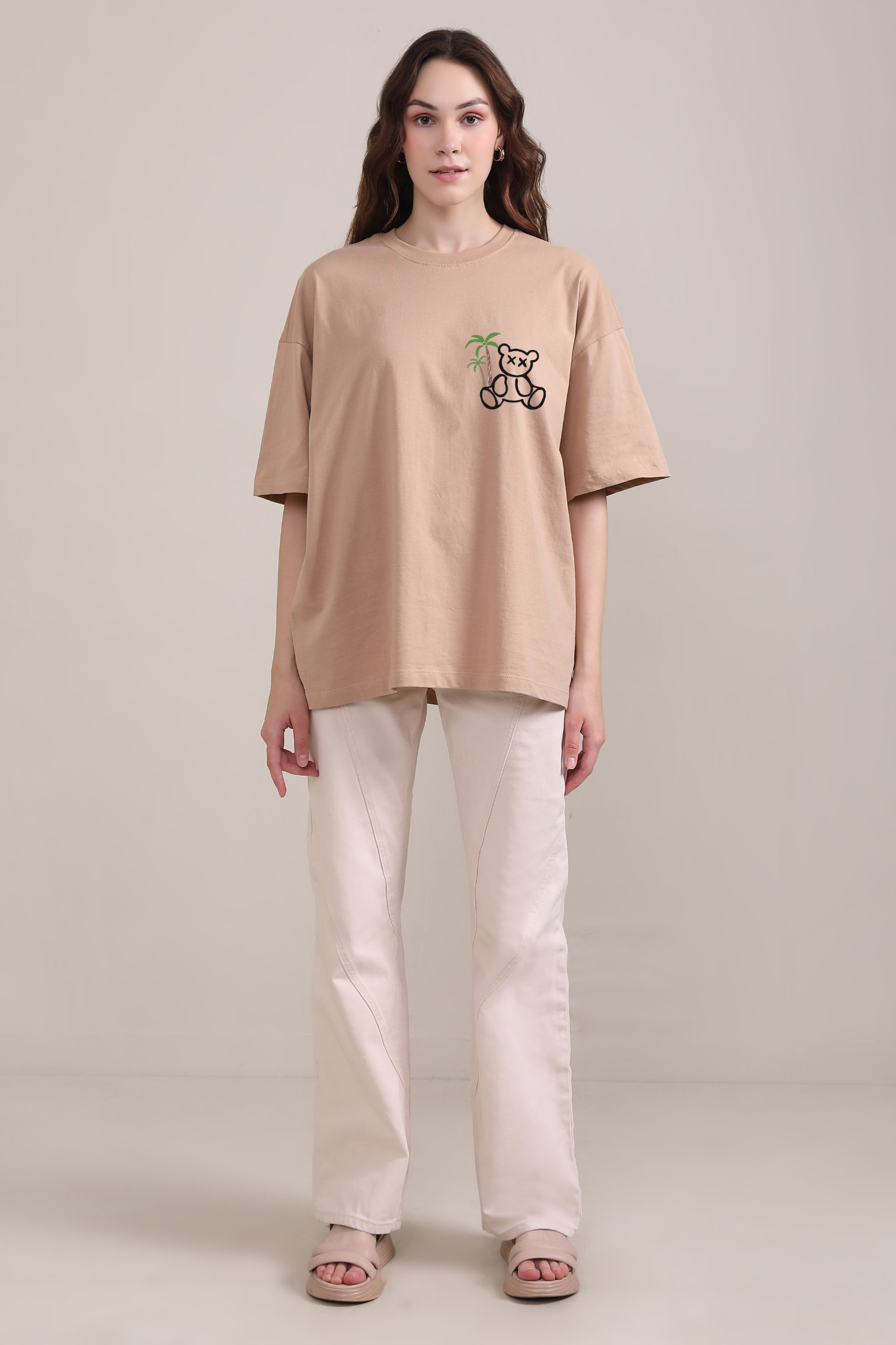 Invincible Bear- Oversized T-Shirt
