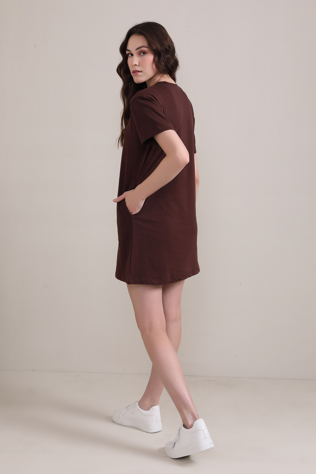 California :Oversized T-shirt Dress