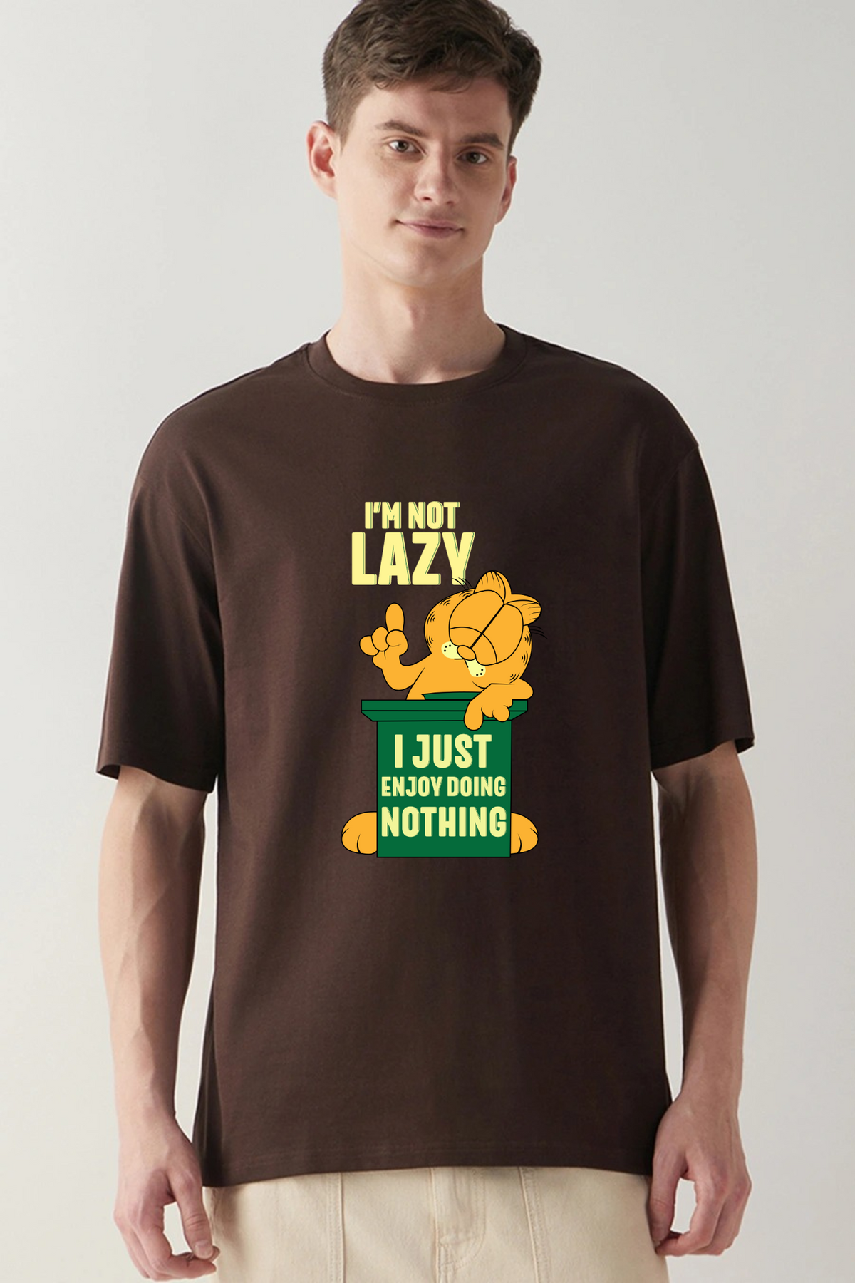 I'M NOT LAZY - Oversized T-Shirt