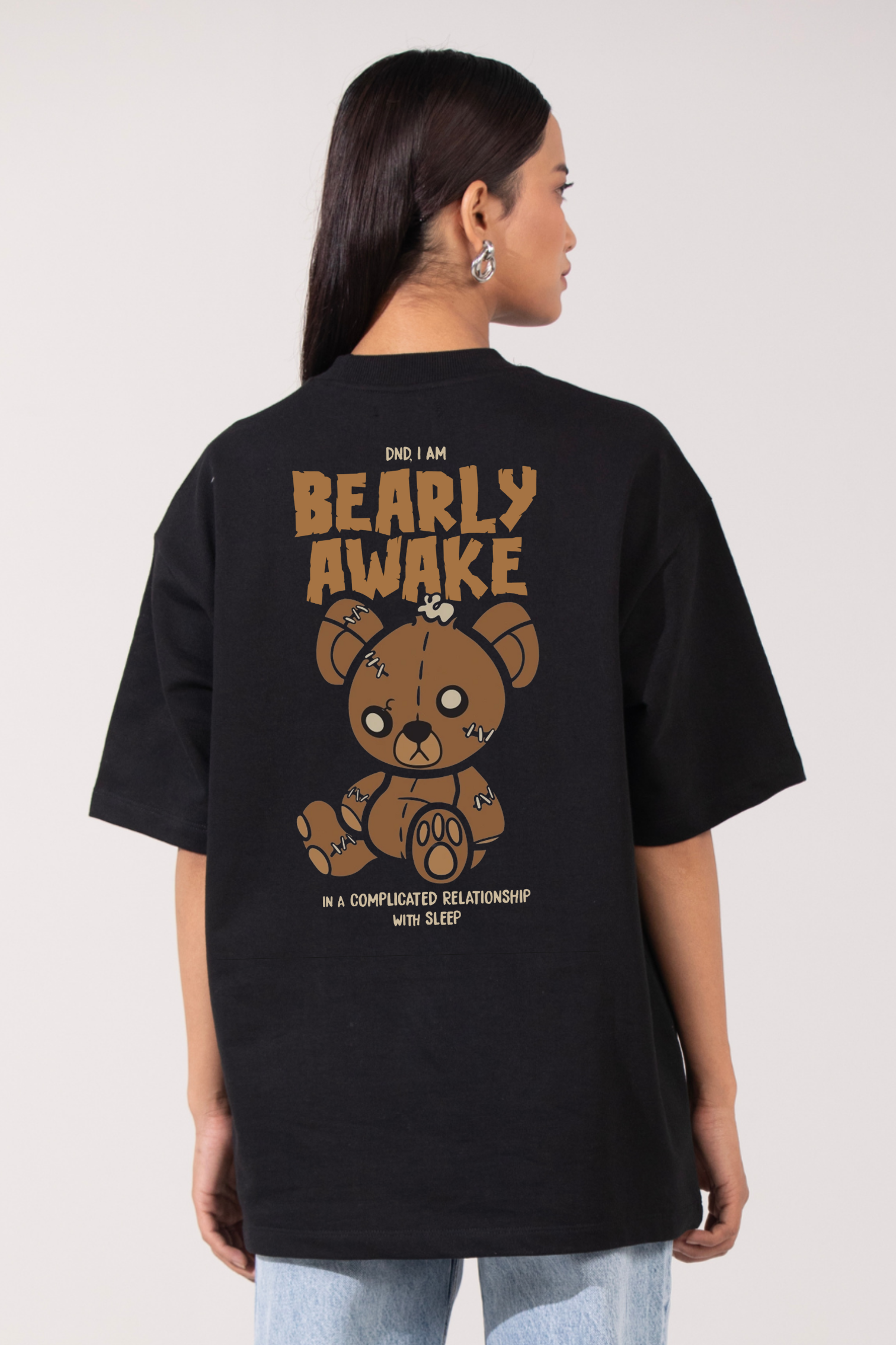 Bearly Awake - Oversized t-shirt