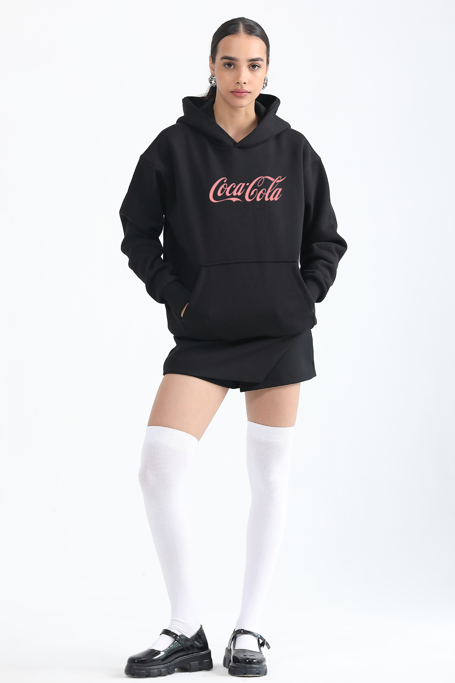 Coca-Cola-Oversized Hoodie