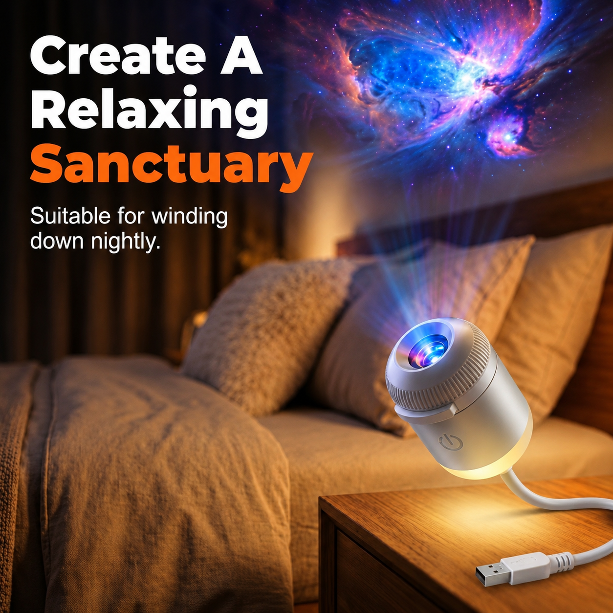 Galaxy Star Projector light
