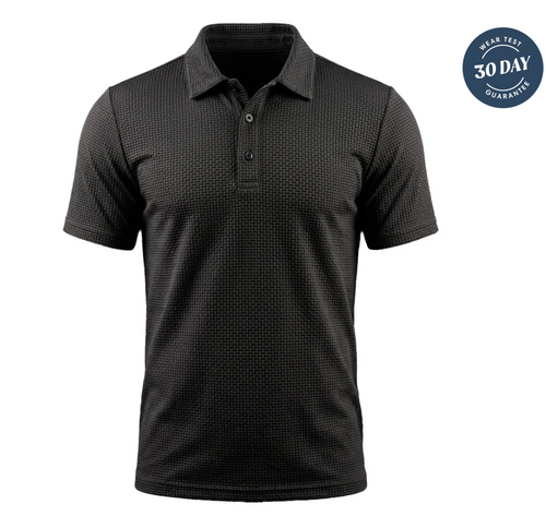Slimve Premium Honeycomb Polo Shirt  Buy 1 Get 1 FREE | Soft, Breathable & Stretch Fit
