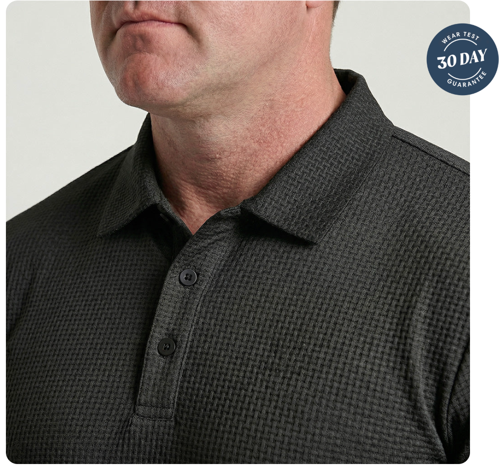 Slimve Premium Honeycomb Polo Shirt  Buy 1 Get 1 FREE | Soft, Breathable & Stretch Fit