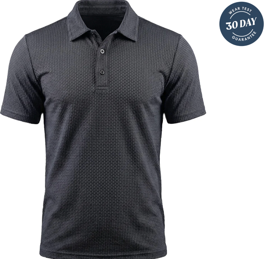 Slimve Premium Honeycomb Polo Shirt  Buy 1 Get 1 FREE | Soft, Breathable & Stretch Fit