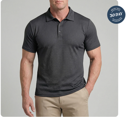 Slimve Premium Honeycomb Polo Shirt  Buy 1 Get 1 FREE | Soft, Breathable & Stretch Fit
