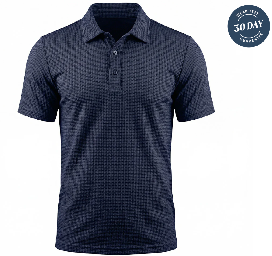 Slimve Premium Honeycomb Polo Shirt  Buy 1 Get 1 FREE | Soft, Breathable & Stretch Fit