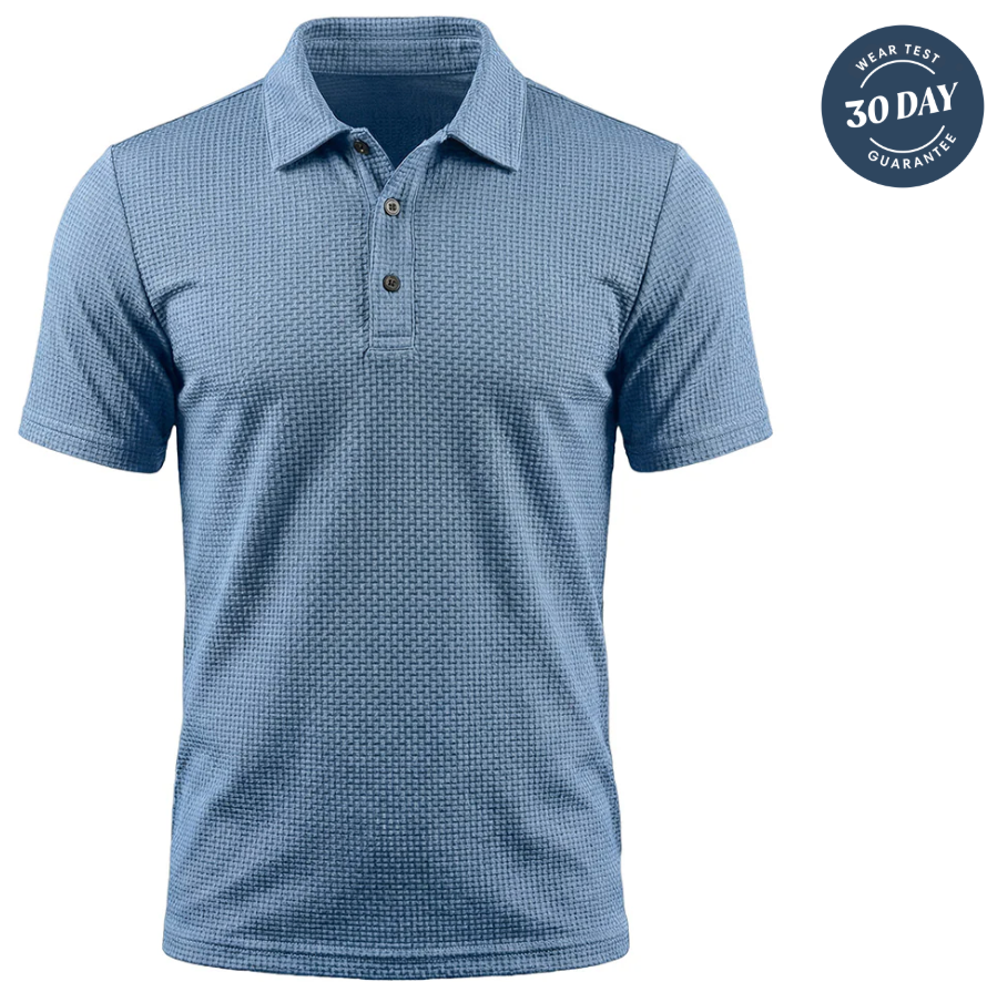 Slimve Premium Honeycomb Polo Shirt  Buy 1 Get 1 FREE | Soft, Breathable & Stretch Fit