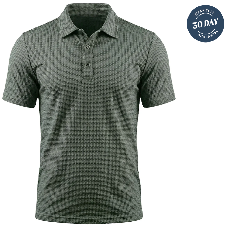 Slimve Premium Honeycomb Polo Shirt  Buy 1 Get 1 FREE | Soft, Breathable & Stretch Fit