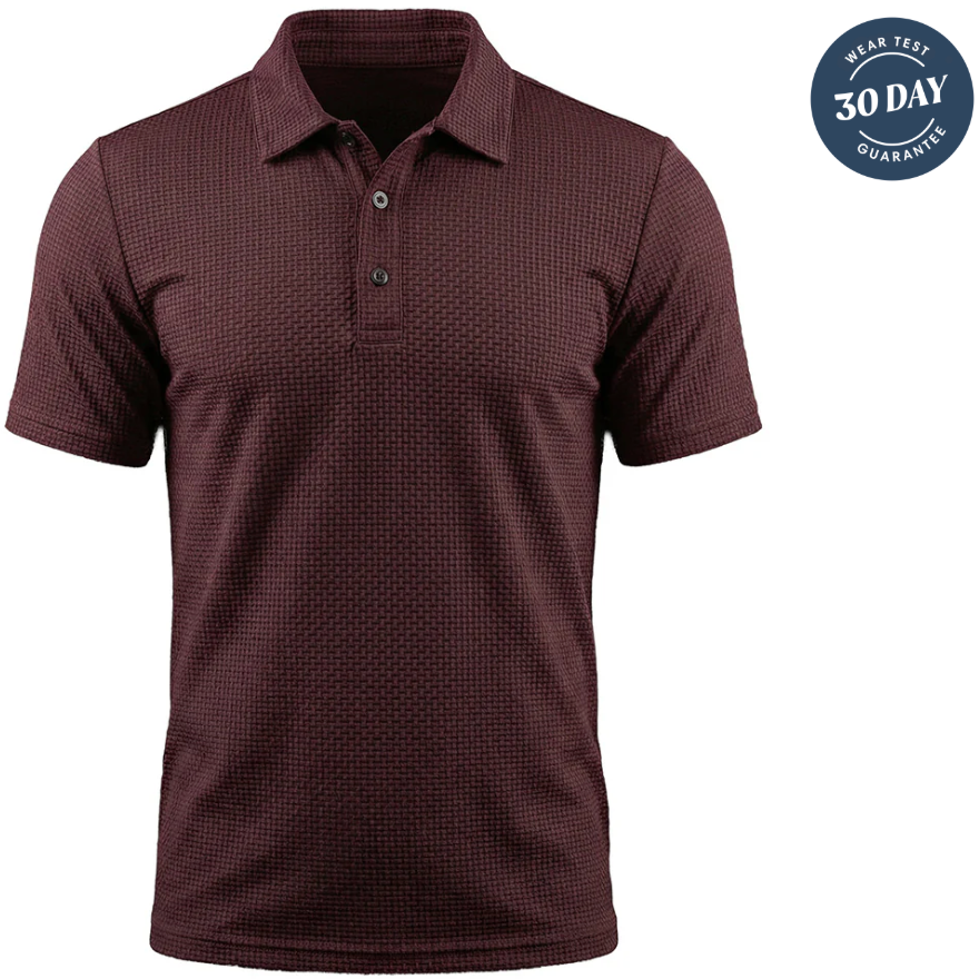 Slimve Premium Honeycomb Polo Shirt  Buy 1 Get 1 FREE | Soft, Breathable & Stretch Fit