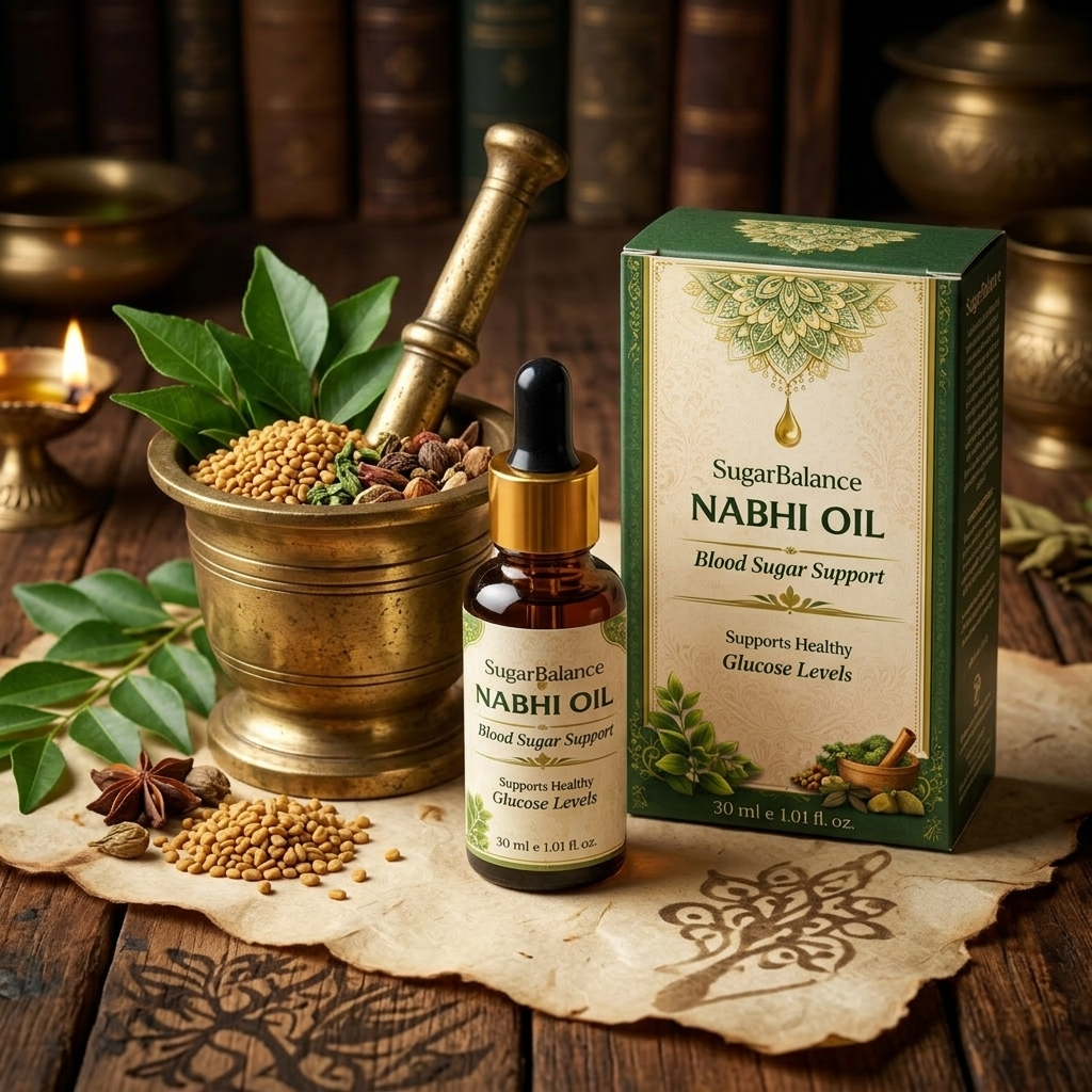 SugarBalance Nabhi Oil.(Pack Of 3) (30 ML Each)