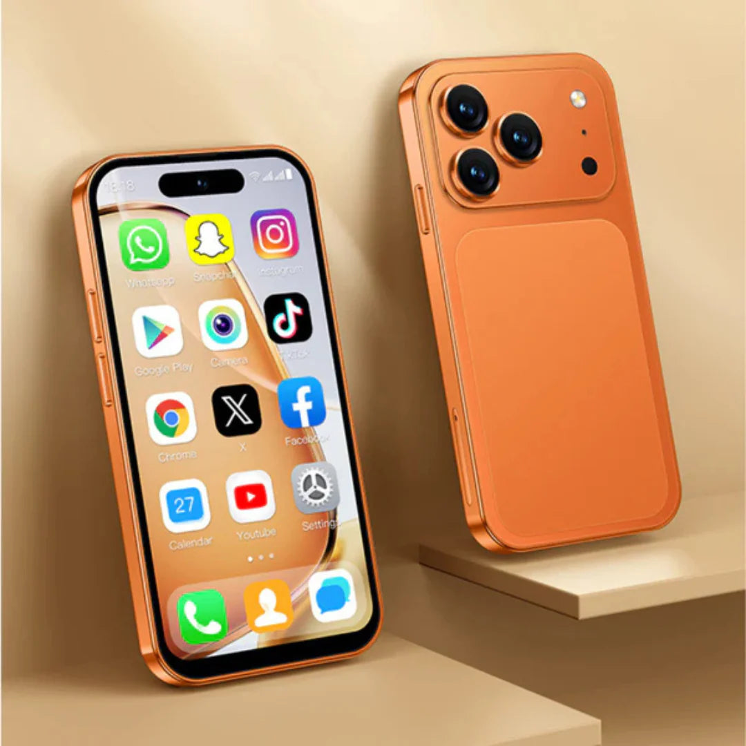 Mini Pocket Handset 𝐒𝐦𝐚𝐫𝐭𝐩𝐡𝐨𝐧𝐞 𝐈𝐩𝐡𝐨𝐧𝐞(1 Year Manufacture Warranty)