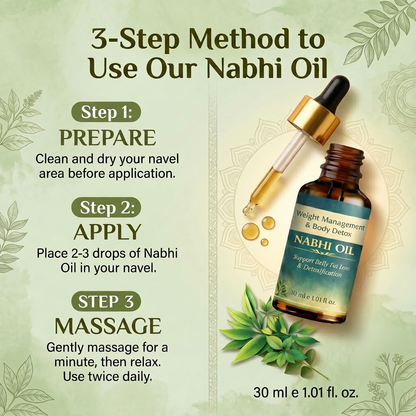 Weight Management and Body Detox Nabhi Oil