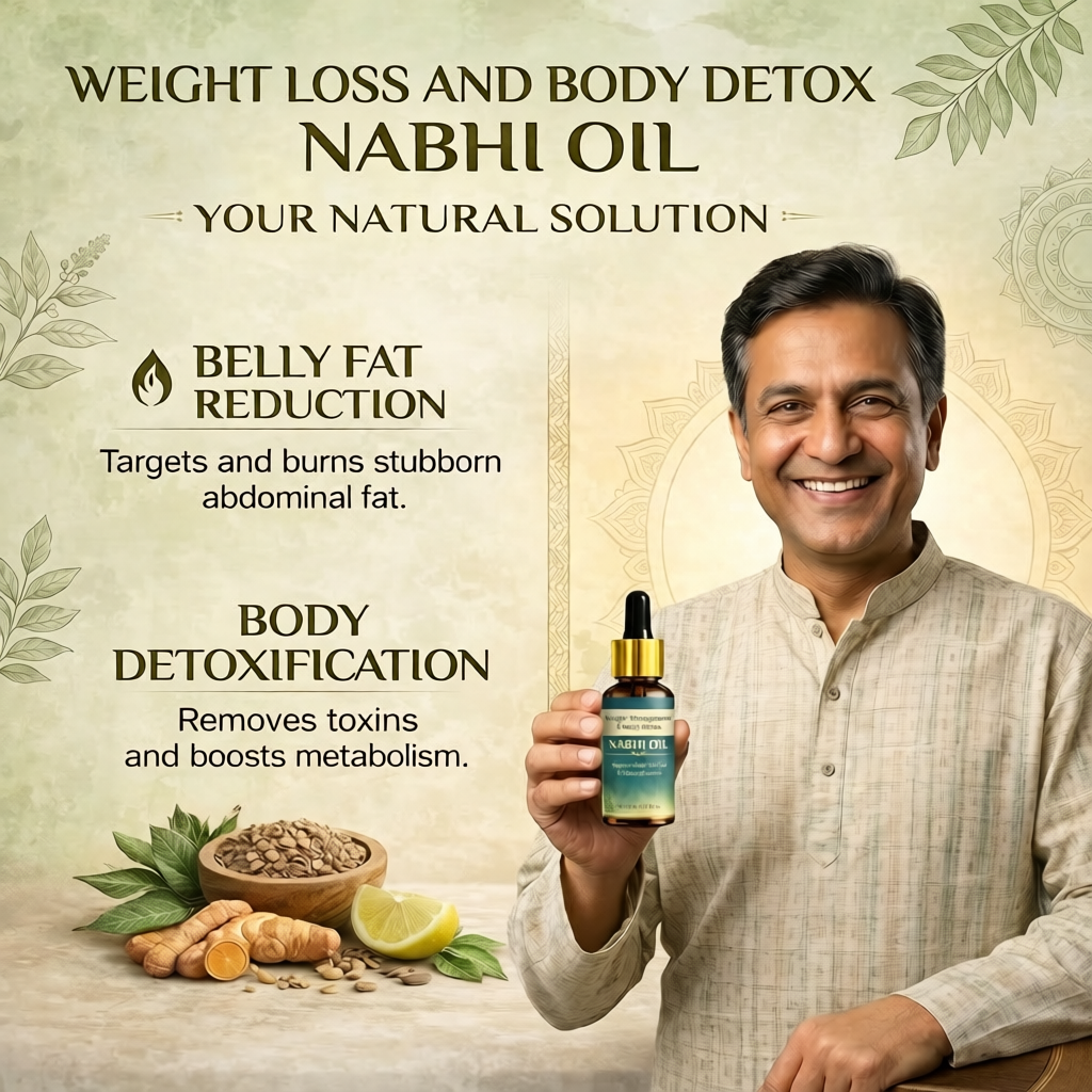 Weight Management and Body Detox Nabhi Oil