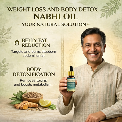 Weight Management and Body Detox Nabhi Oil
